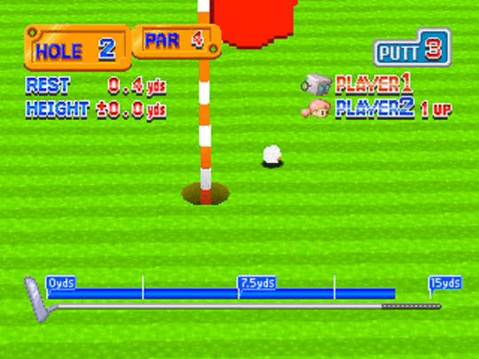 The Putter Golf screenshot 4 for Playstation